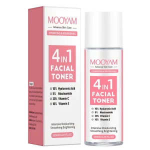 4 in 1 Facial Toner – Hydrating, Brightening & Pore Tightening